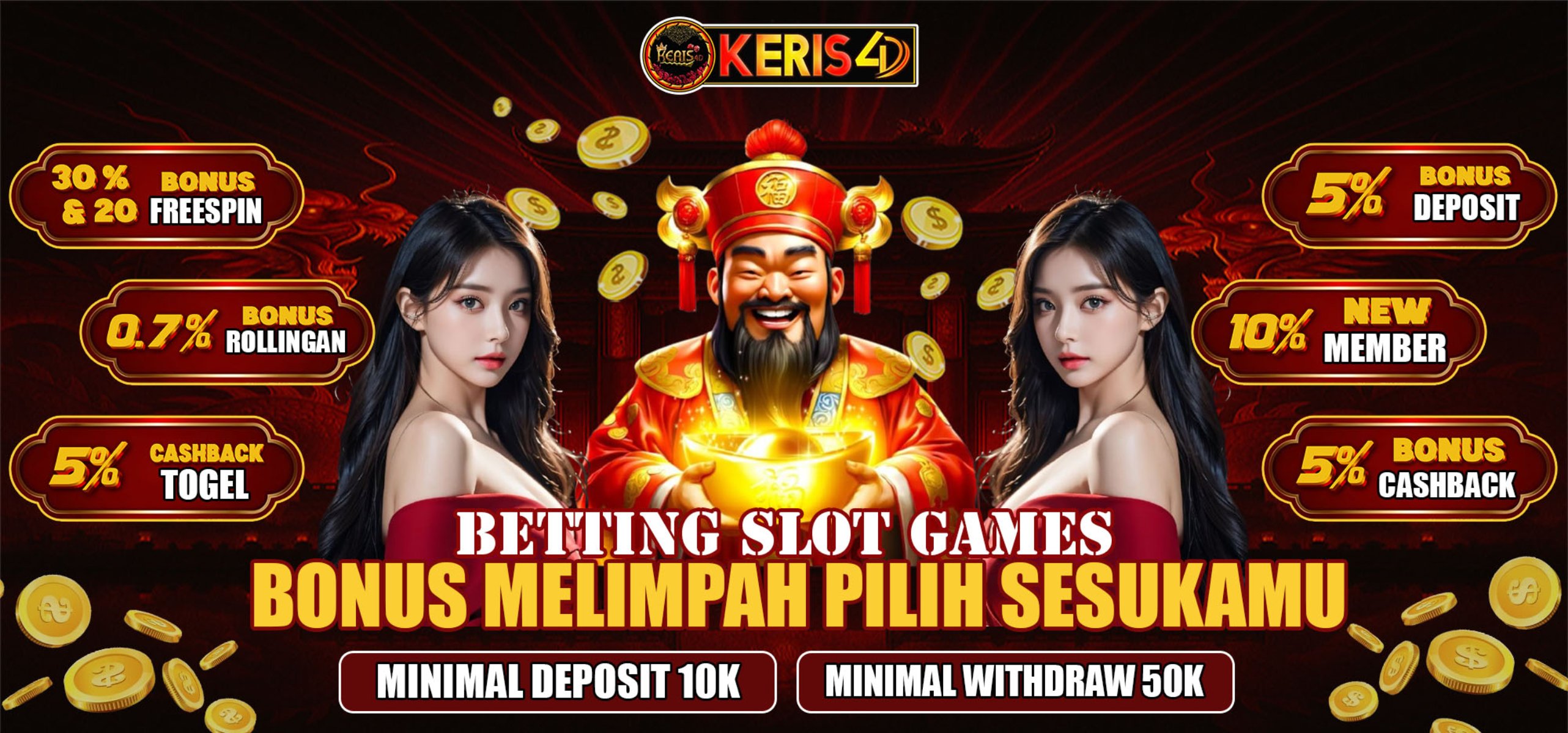 Extra bonus slot games dan casino games KERIS4D